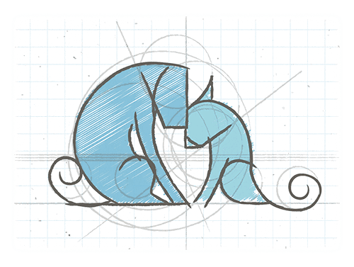 Custom veterinary logo design Custom veterinary logo design